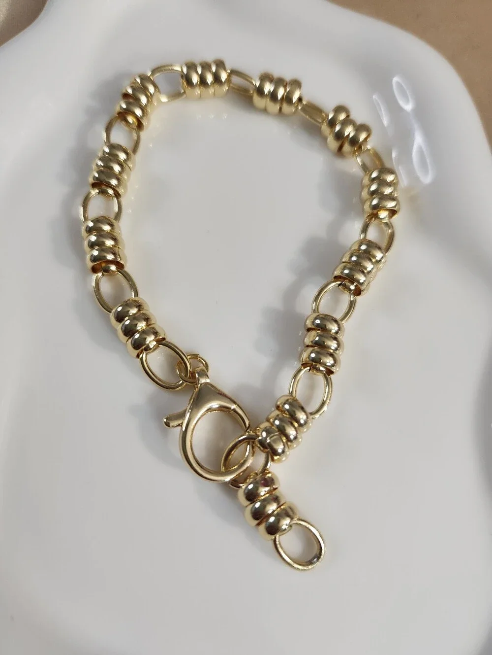 14k Gold Plated Adjustable Bracelet